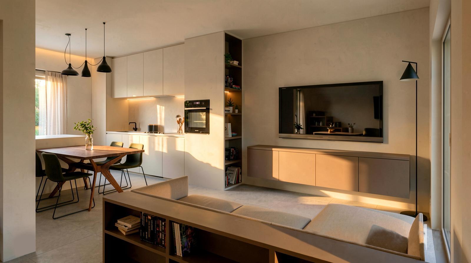 Soggiorno e cucina